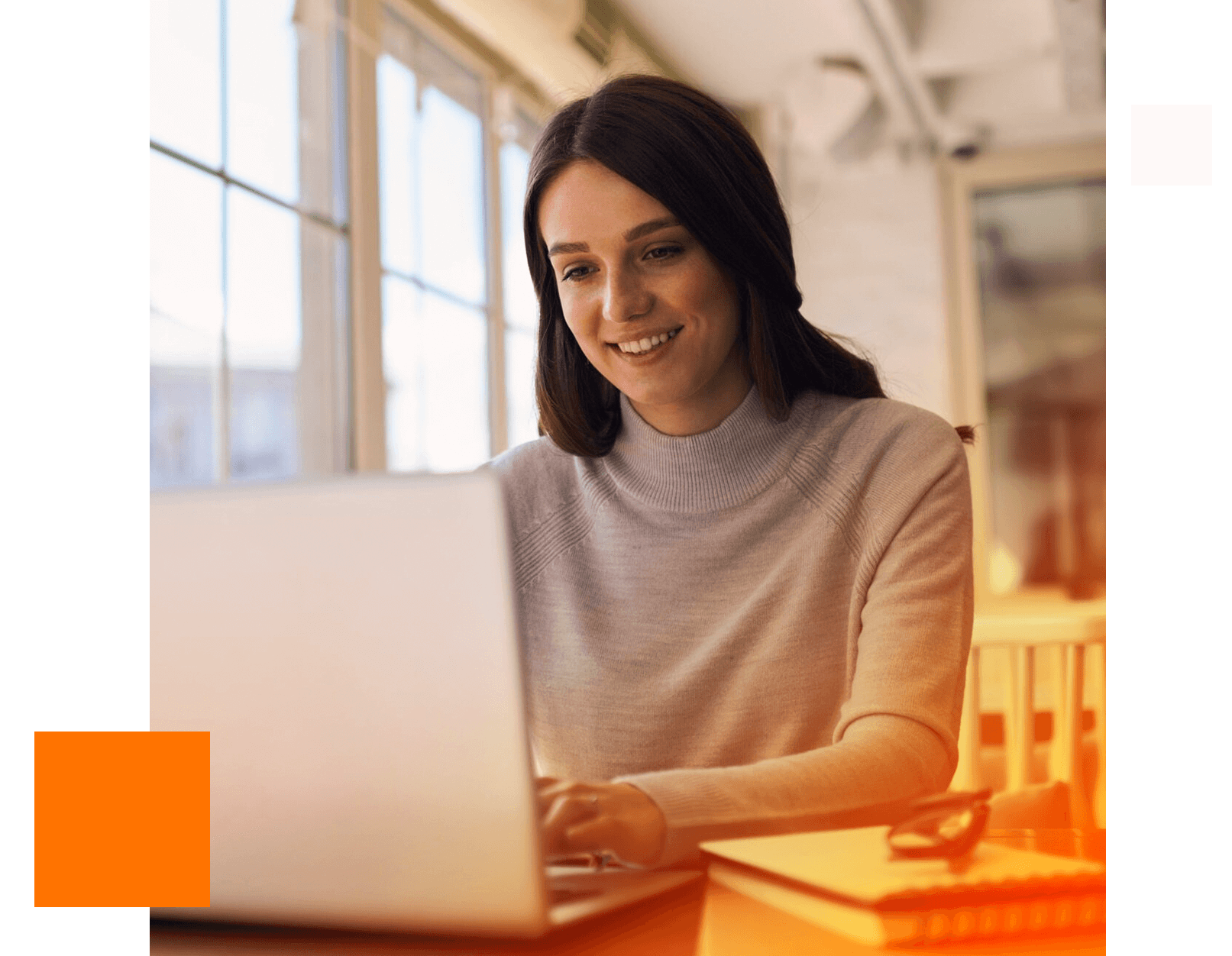 In a classroom full of students, a person looks up at the instructor next to him, and a map of New York City with dots on it