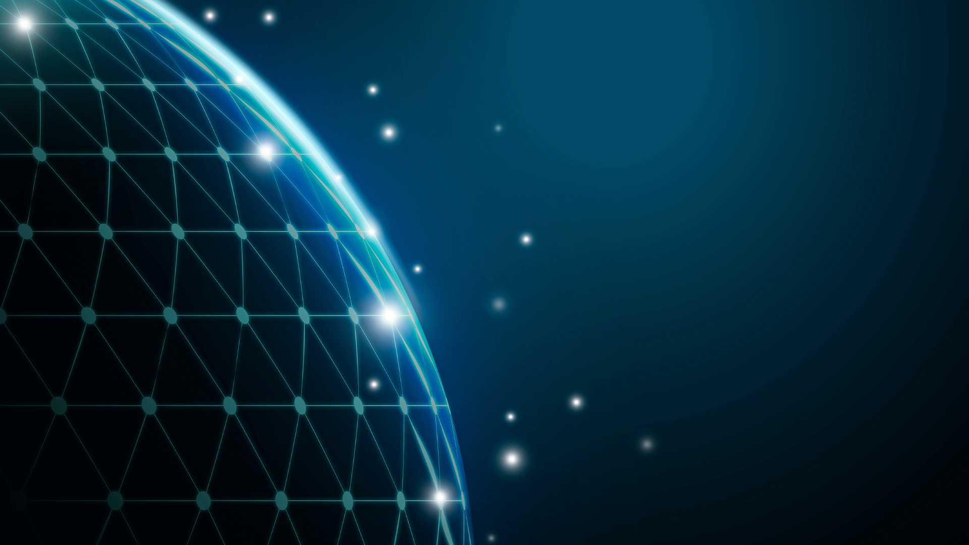 Three young adults smiling while backpacking through a field