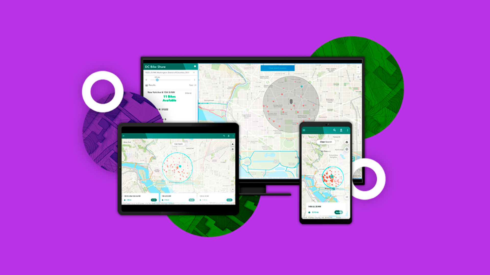 Three young adults smiling while backpacking through a field