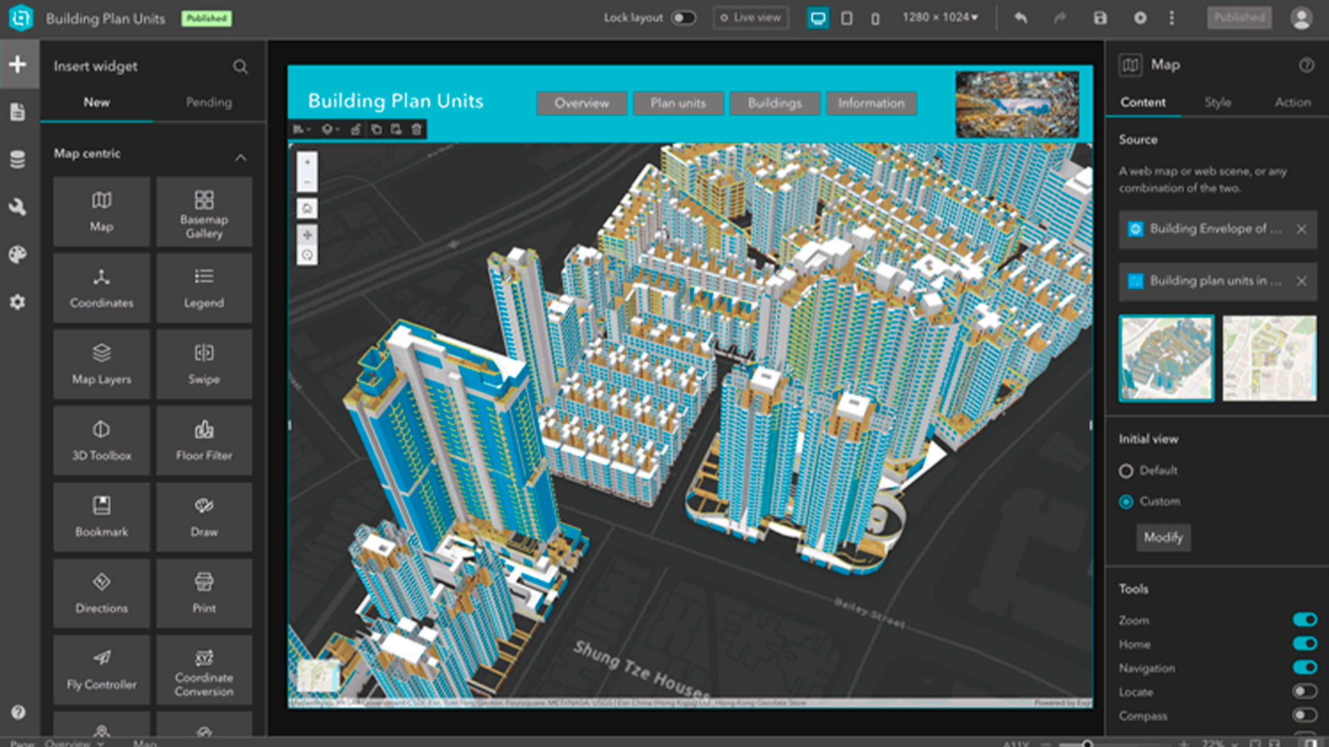 Three young adults smiling while backpacking through a field