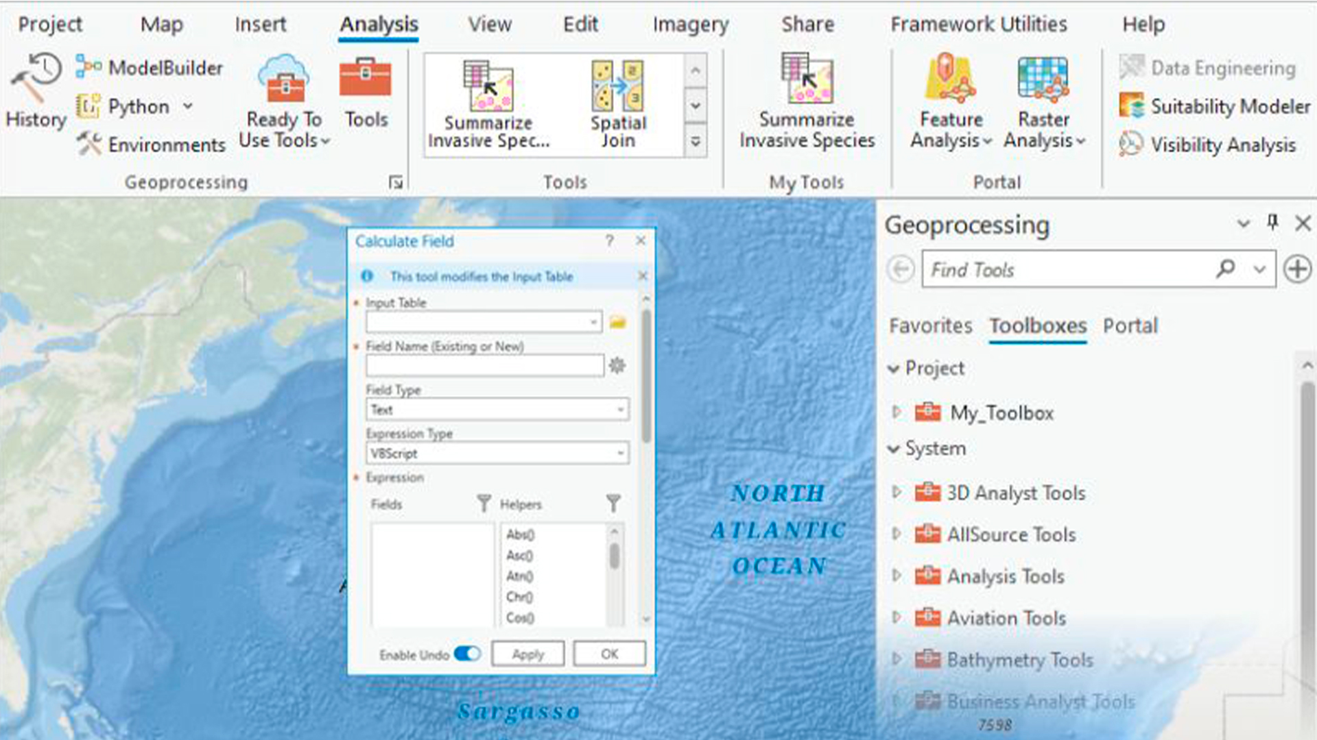 Three young adults smiling while backpacking through a field