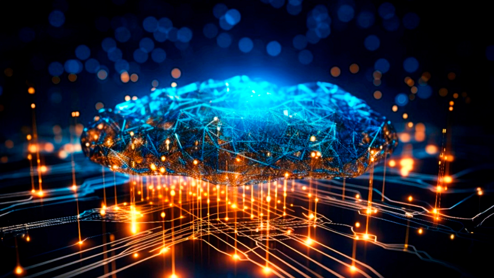 Three young adults smiling while backpacking through a field