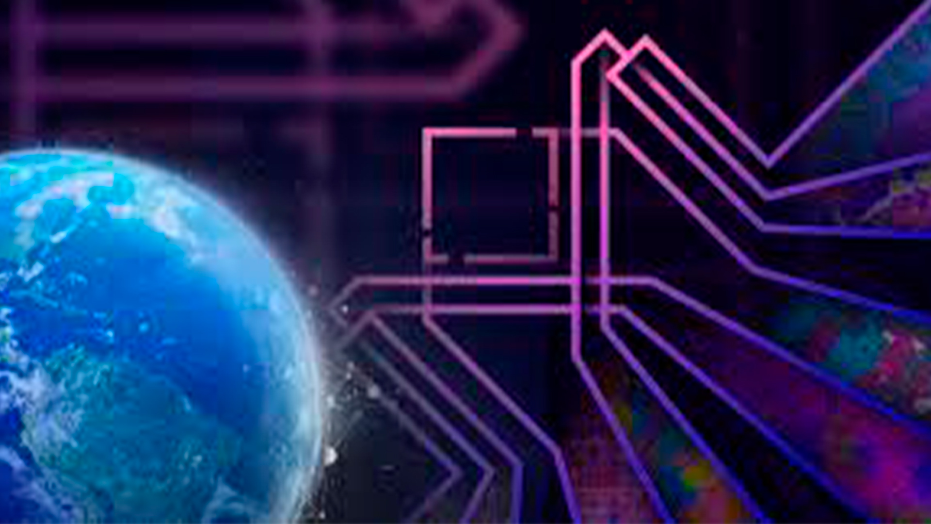 Three young adults smiling while backpacking through a field