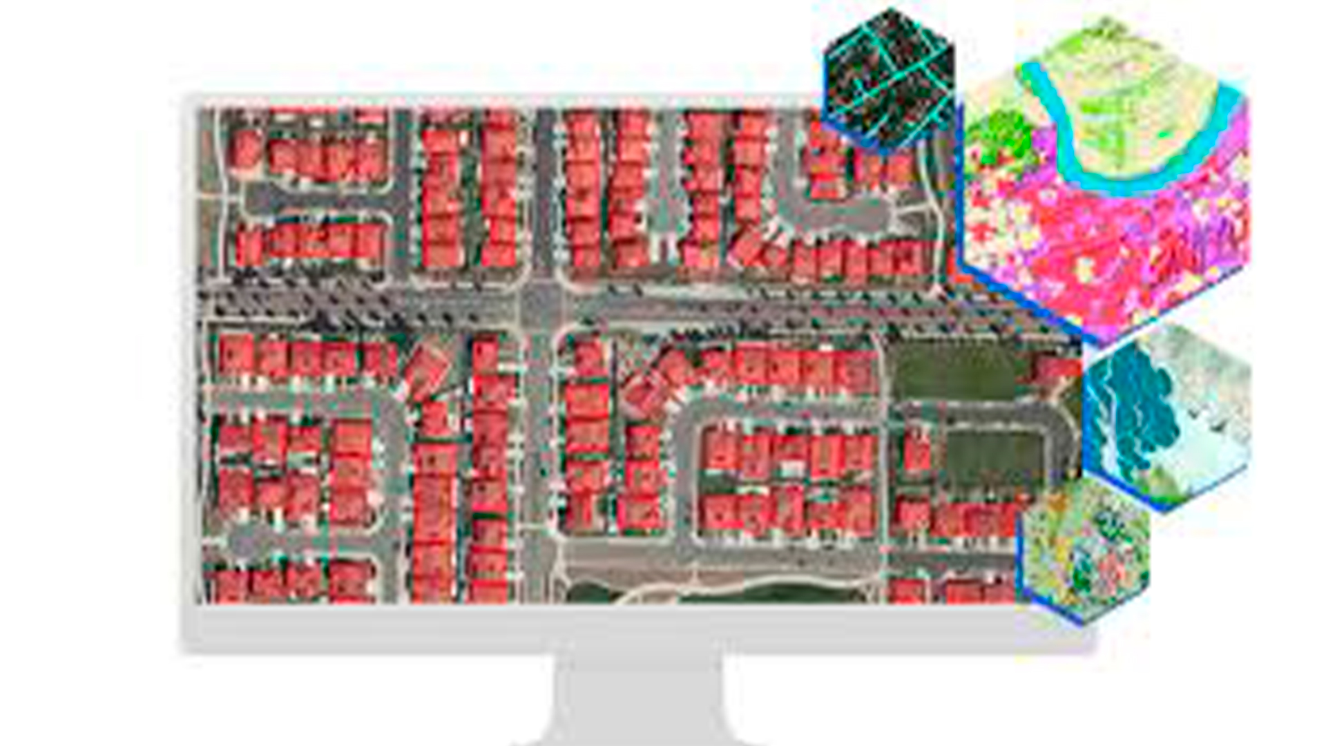 Three young adults smiling while backpacking through a field