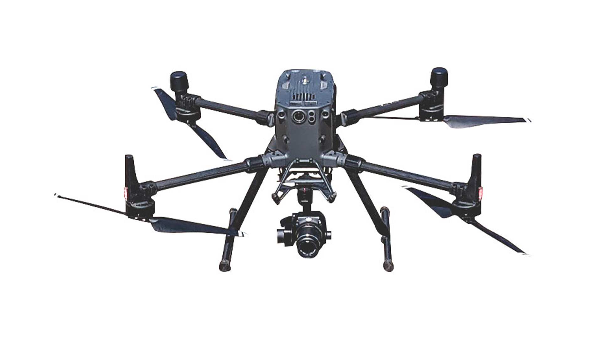 Three young adults smiling while backpacking through a field