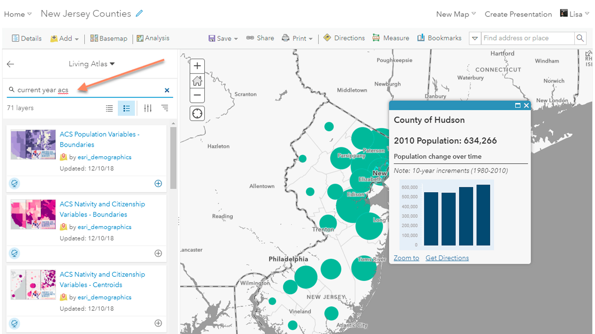 Three young adults smiling while backpacking through a field