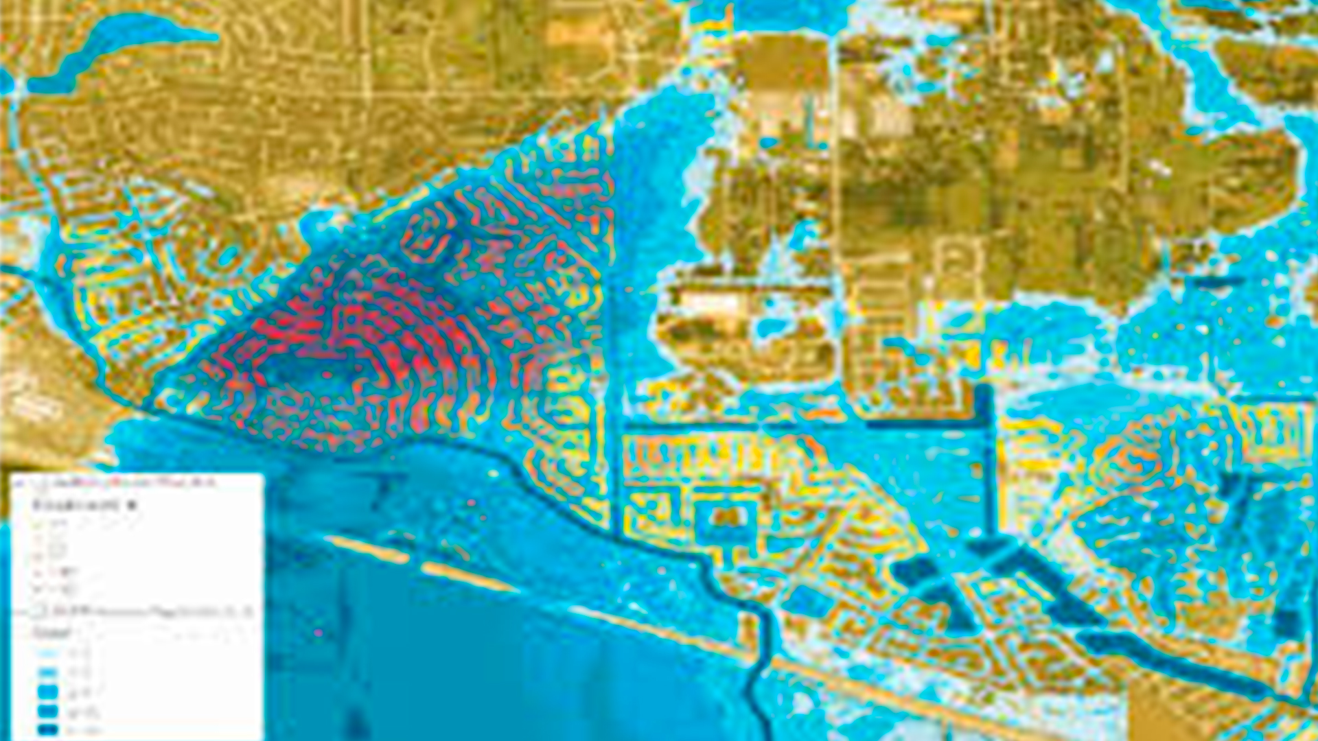 Three young adults smiling while backpacking through a field