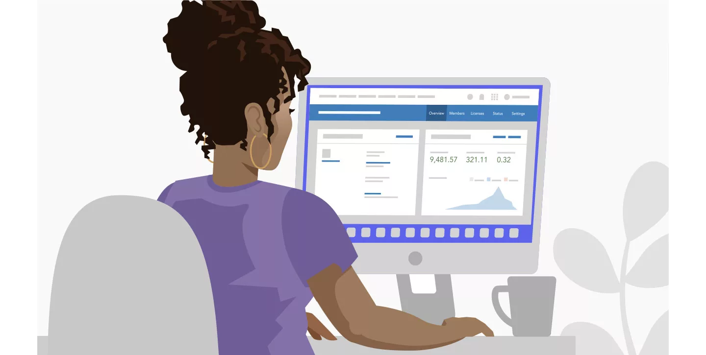 A composite photo of a large sunlit farmland with an overlay of a colorful heat map grid as a drone flies overhead