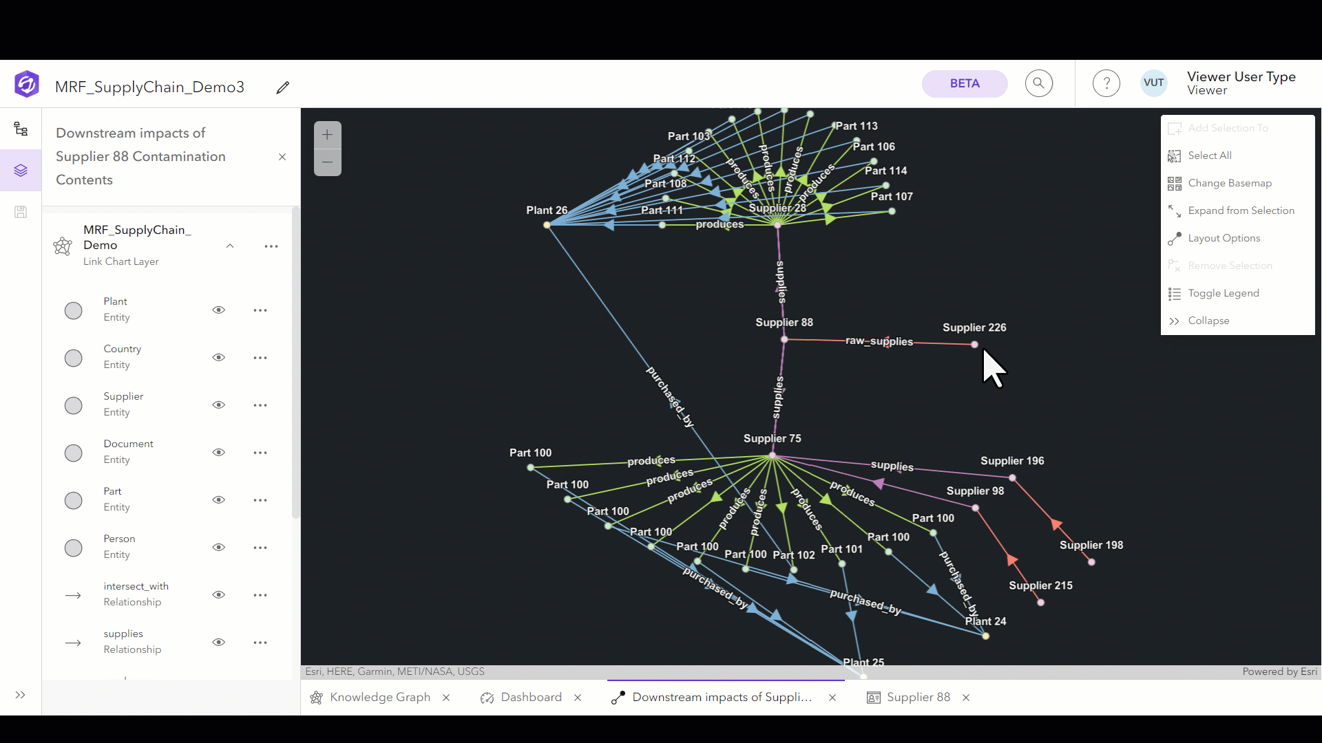 Líneas que conectan puntos de datos en un mapa digital en color negro y cuadros emergentes de color blando con texto que representan un GIF de mapa en ArcGIS ,Líneas que conectan puntos de datos en un mapa digital en color negro y cuadros emergentes de color blando con texto que representan un GIF de mapa en ArcGIS 