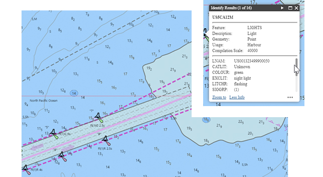 A composite photo of a large sunlit farmland with an overlay of a colorful heat map grid as a drone flies overhead