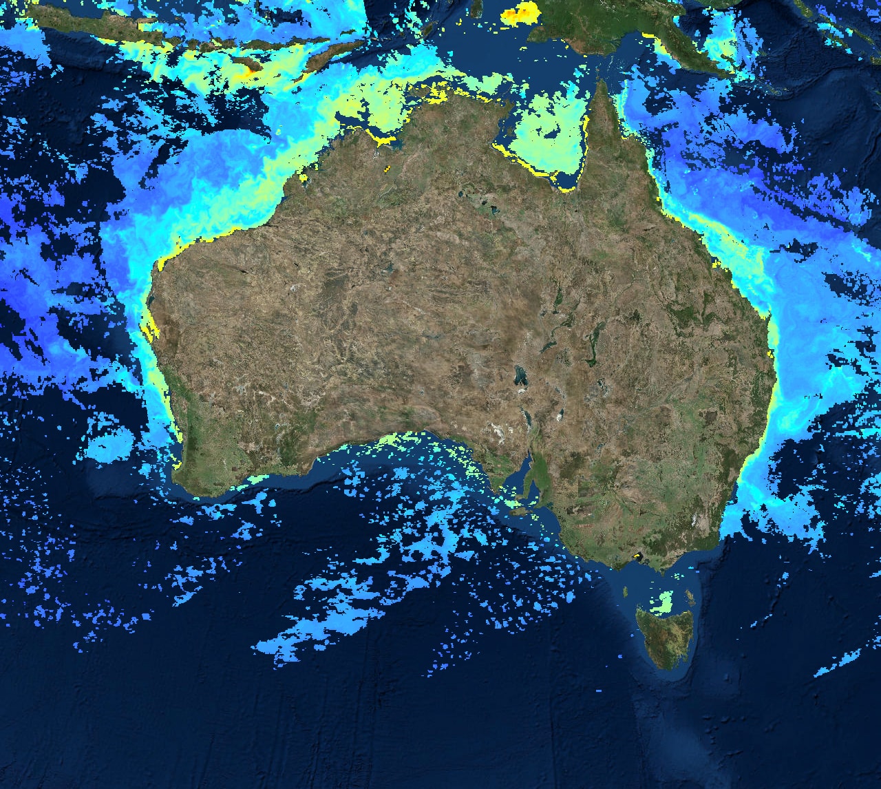 Chlorophyll-a | Datos de Esri