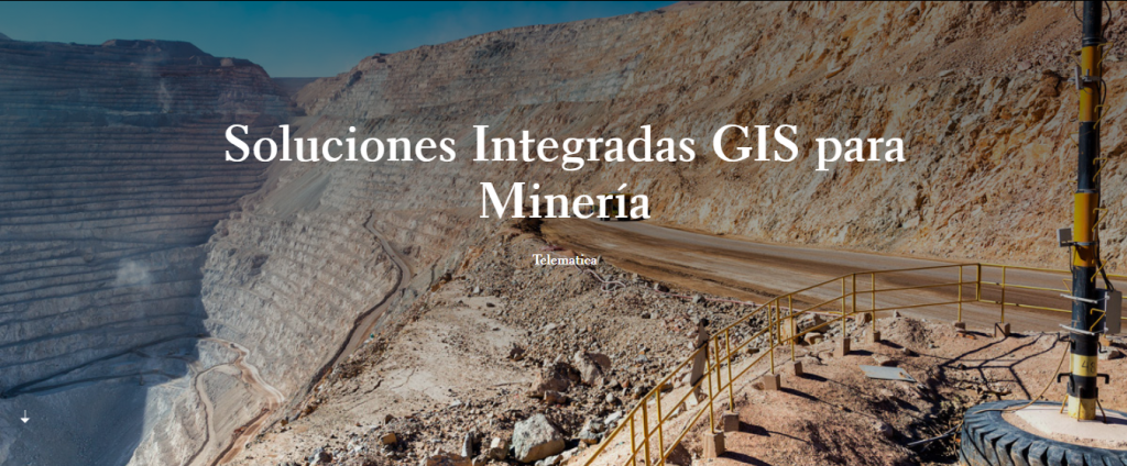 Story Map «Soluciones Integradas GIS para Minería»