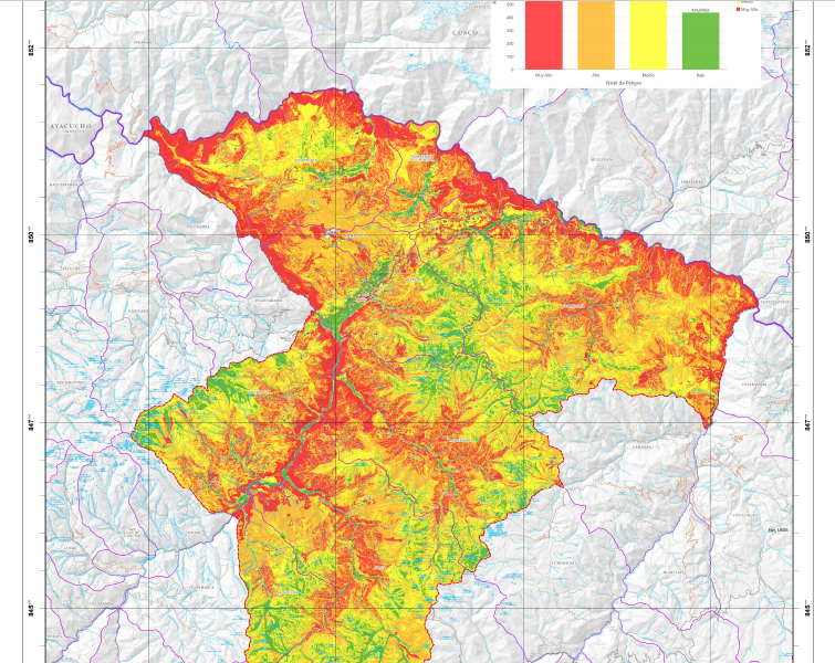 Mapa de Peligro por Movimiento en Masa de Abancay