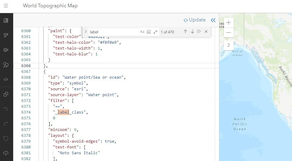 Codificación de un Mapa Sándwich